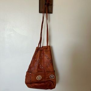 Handmade bucket bag